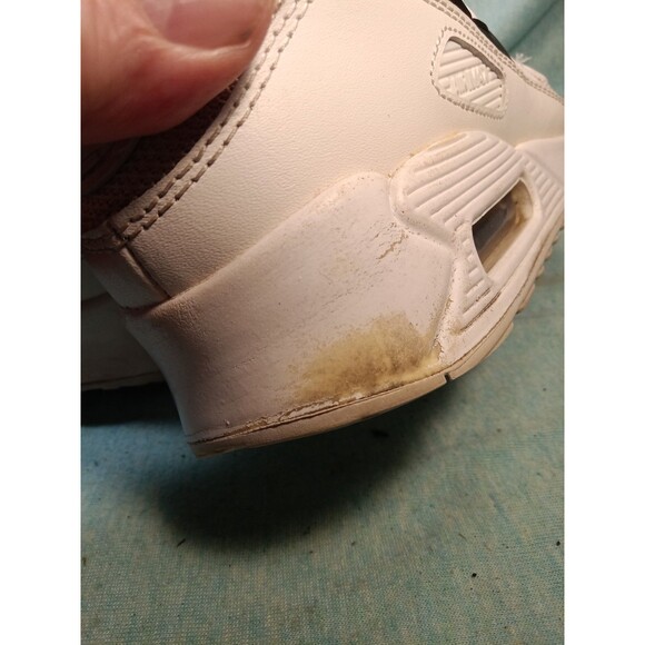 NIKE AIR MAX 90 ESSENTIAL SAIL-WHITE-PURE PLATINUM-BLACK SZ 6.5 (CQ2560-101) - Picture 5 of 7